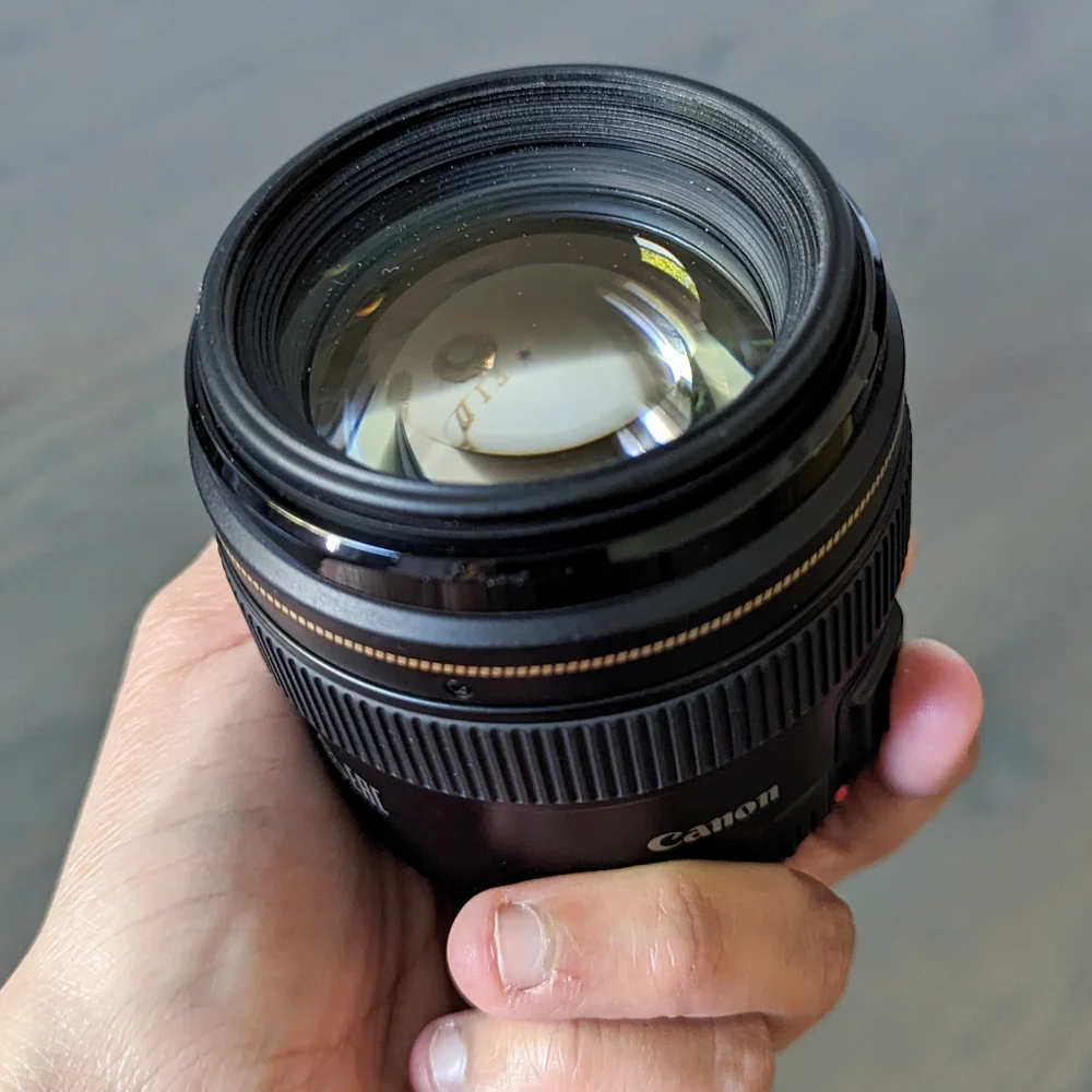 Canon EF 85mm f/1.8 USM Lens
